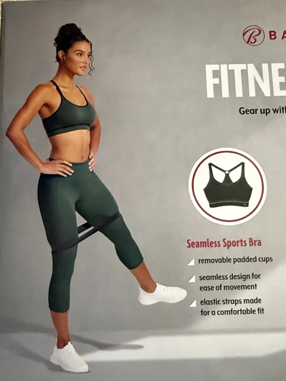 New in Box Bally Total Fitness fitness in a box 3 items set size medium black